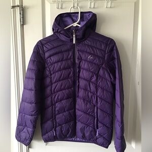 Kids Paradox Lavender Quilted Puffer Jacket